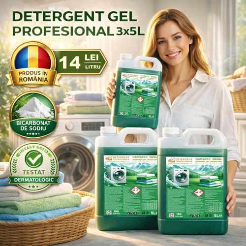 3x5L Pachet Detergent Gel CARPATIC