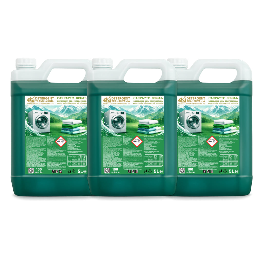 3x5L Pachet Detergent Gel CARPATIC